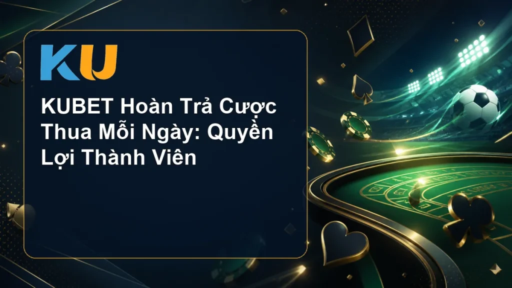 KUBET Hoàn Trả Cược Thua Mỗi Ngày: Quyền Lợi Thành Viên - hình đại diện KU 102